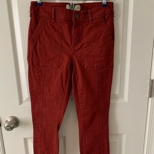 Anthropologie by Anthropologie rust color jeans